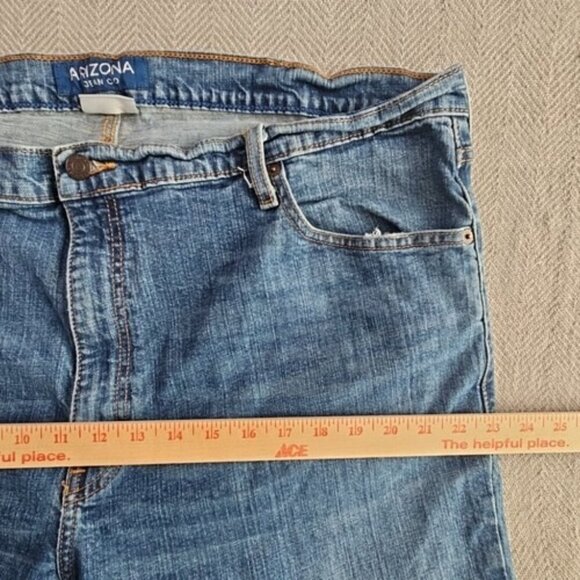 Arizona Jean Co Jeans Men's Size 42x30 Athletic Fit Flex Med Wash F08639 - Picture 13 of 16
